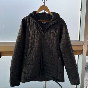 Patagonia hooded nano puff jacket